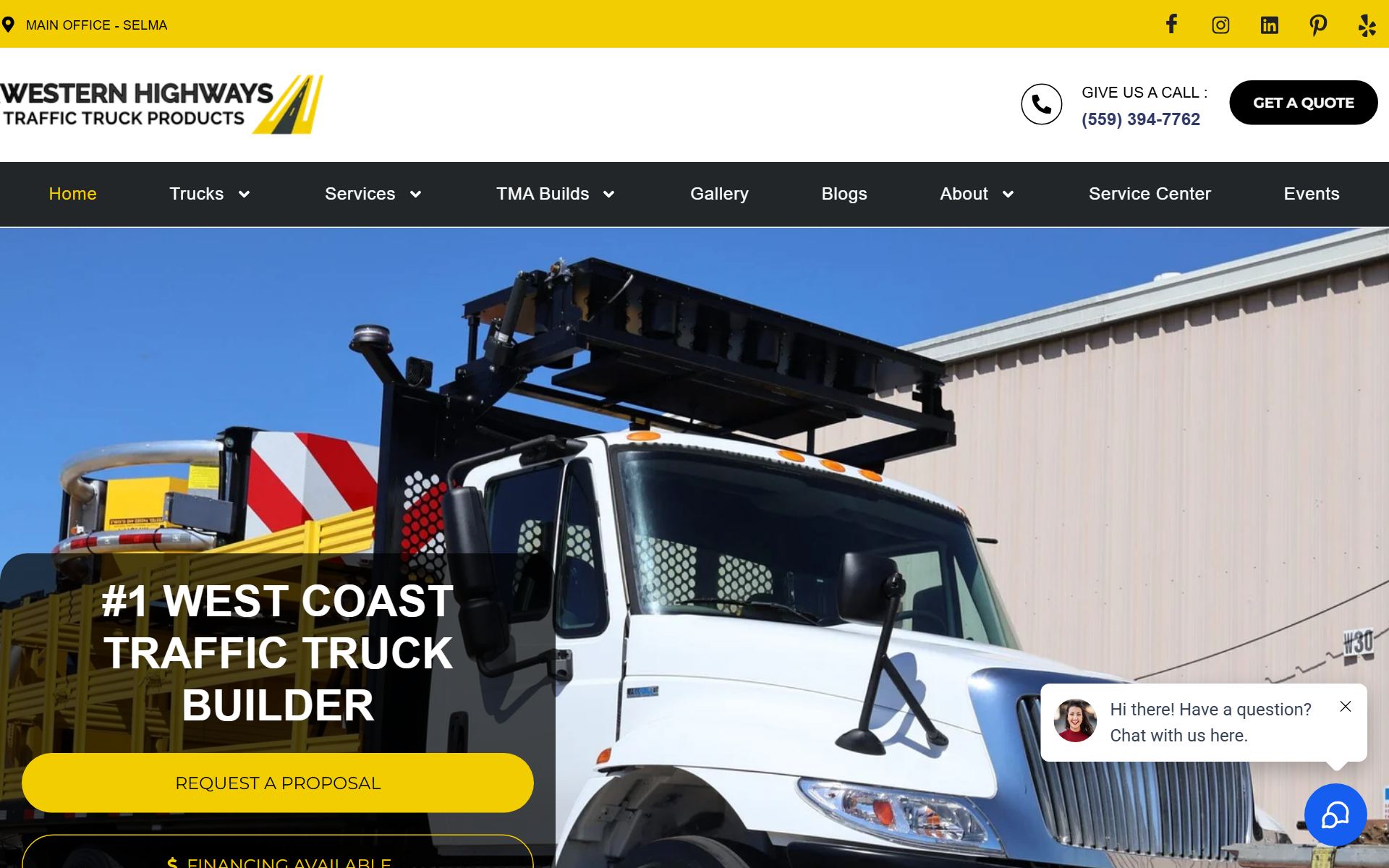 Western Highways Traffic Safety website preview